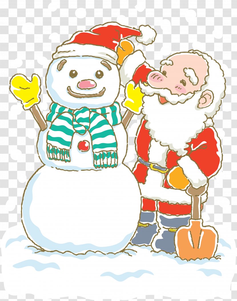 Snowman Drawing Painting Illustration - Fictional Character - Creative Transparent PNG