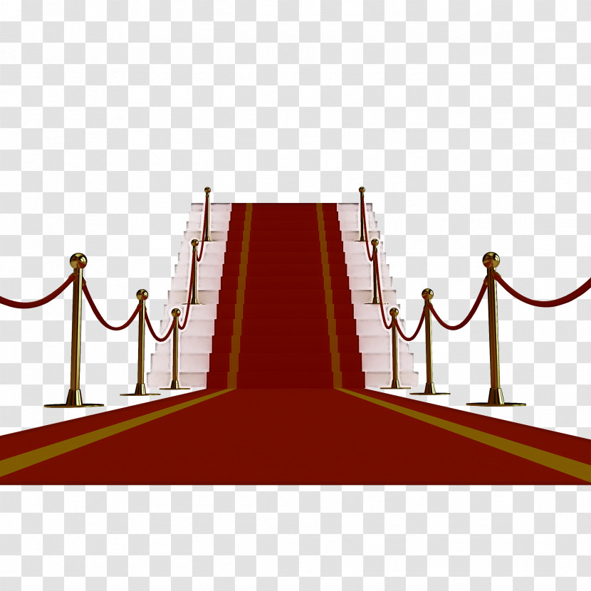 Red Carpet Carpet Red Architecture Flooring Transparent PNG