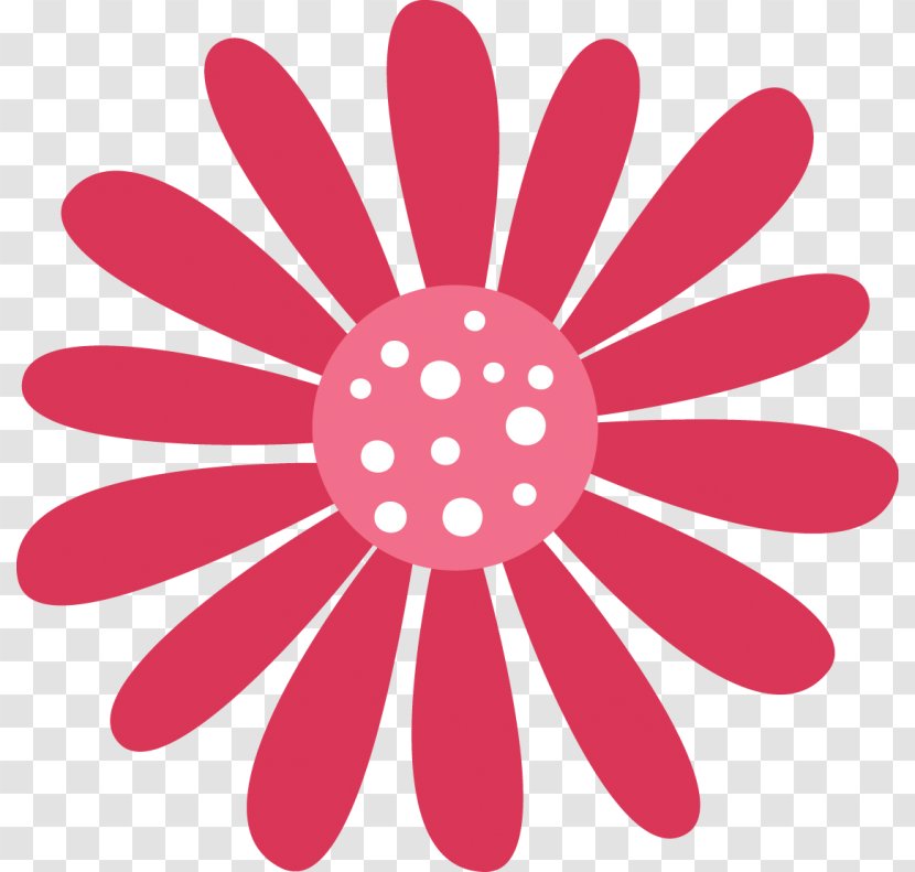 Flower Clip Art - Stencil - Free Svg Images Transparent PNG