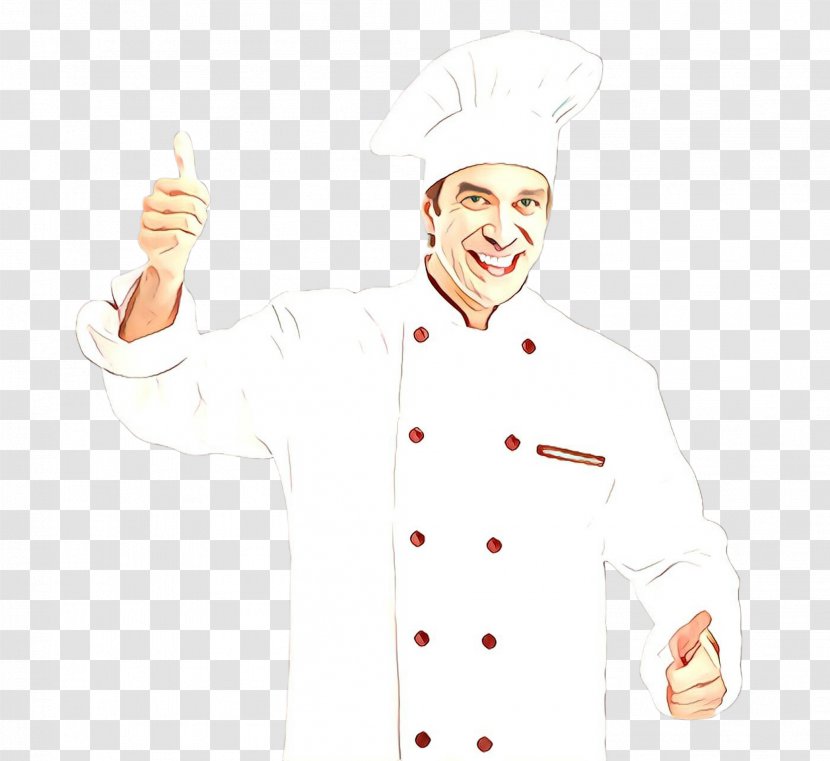 Cook Chef's Uniform Chief Chef - Gesture Transparent PNG