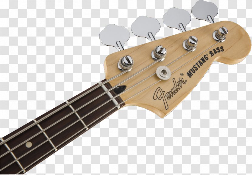 Fender Precision Bass Mustang Jazz V - Cartoon - Guitar Transparent PNG