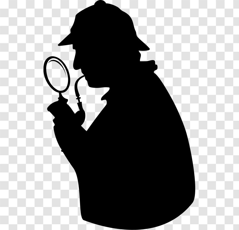 Classic Sherlock Holmes London The Hound Of Baskervilles Who Switched Off My Brain? - Amazoncom - Detective Silhouette Transparent PNG