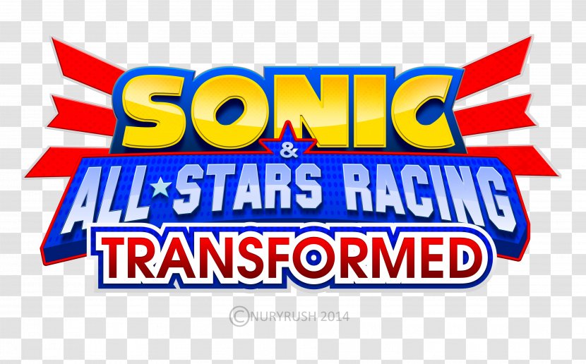 Sonic & Sega All-Stars Racing Transformed The Hedgehog 3D Lost World - Advertising Transparent PNG