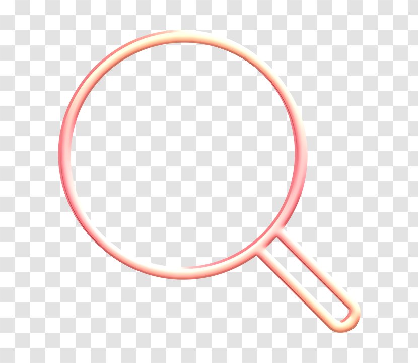 Browse Icon Explore Find Out - Pink Search Transparent PNG
