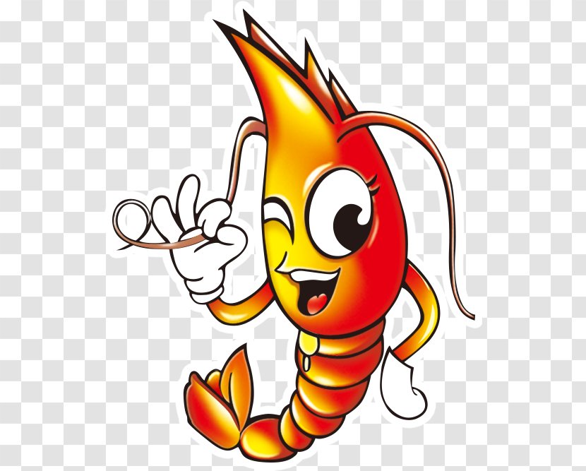 Shrimp Cartoon - Drawing - Smile Line Art Transparent PNG