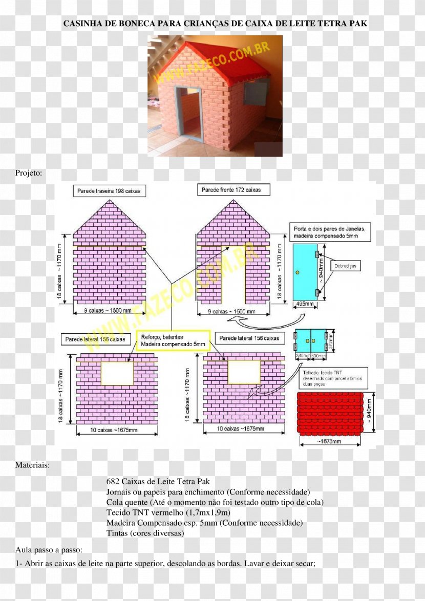 Teacher Facade Project - Floor Plan - Tetra Pak Transparent PNG