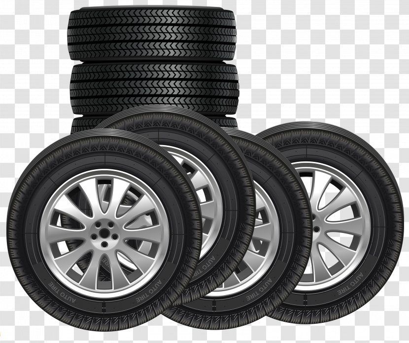 Car Tire Wheel Clip Art - Tires Transparent PNG