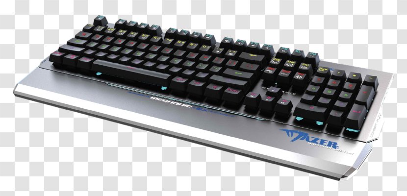 Computer Keyboard Mouse Numeric Keypads Gaming Keypad Space Bar - Mats Transparent PNG