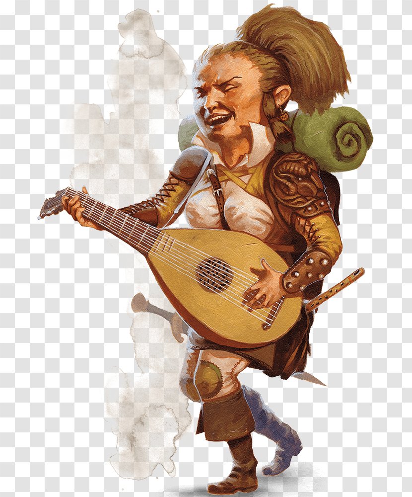 Dungeons & Dragons Pathfinder Roleplaying Game Halfling Bard Player's Handbook - Player Character - Gnome Transparent PNG