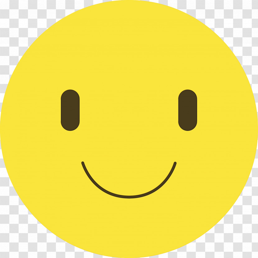 Smiley Yellow Font Line Meter Transparent PNG