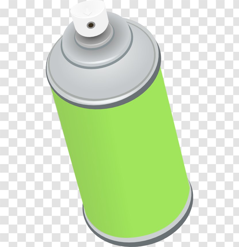 Aerosol Spray Paint Painting Green - Fog - Sprayer Cliparts Transparent PNG