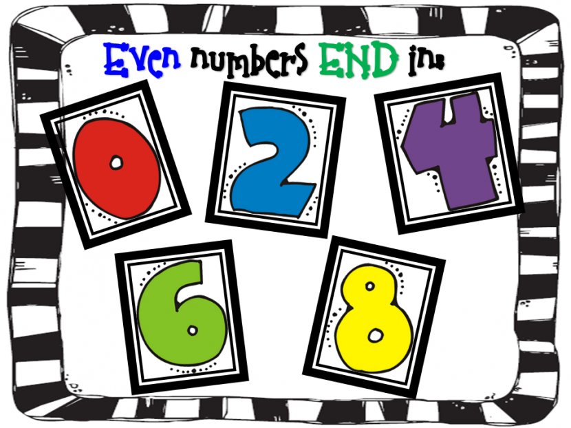Parity Number Poster Mathematics Clip Art - Symbol - Writing Numbers Cliparts Transparent PNG