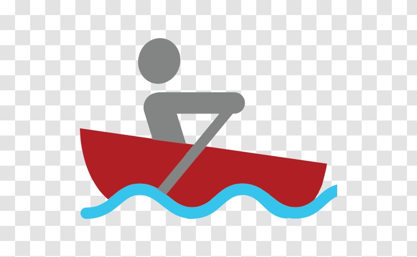 Rowing Sport Emoji Symbol Text Messaging - Birthday Transparent PNG