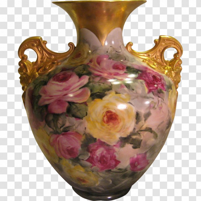 Vase Urn Flowerpot Petal - Porcelain Transparent PNG