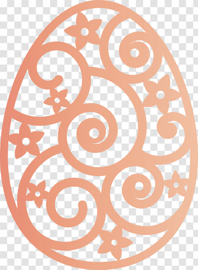 Circle Ornament Pattern Beige Rug Transparent PNG