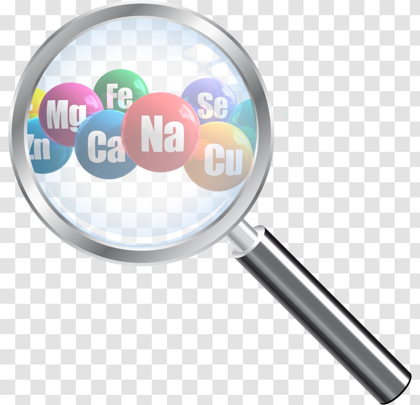 Chemical Element Mineral Chemistry Human Body Substance - Diet - Loupe Transparent PNG