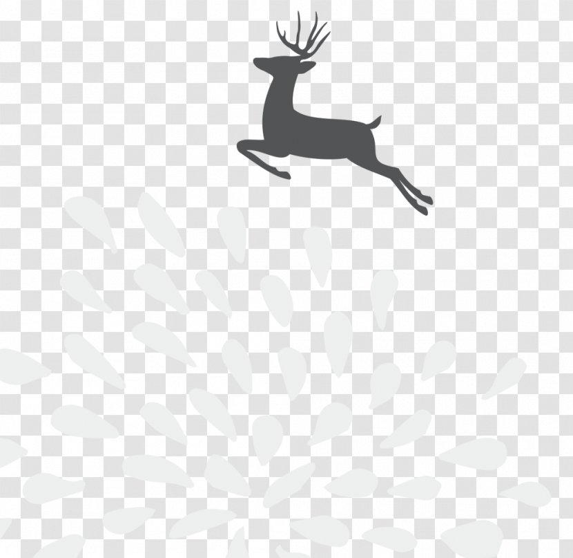 Reindeer Decal Paper Wallpaper - Do It Yourself Transparent PNG