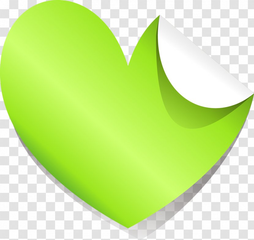 Green Heart Angle Diagram - Yellow - Produce Transparent PNG