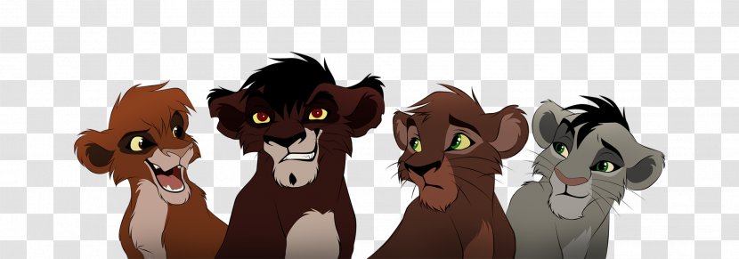 Mufasa Kiara Simba The Lion King - Cartoon Transparent PNG