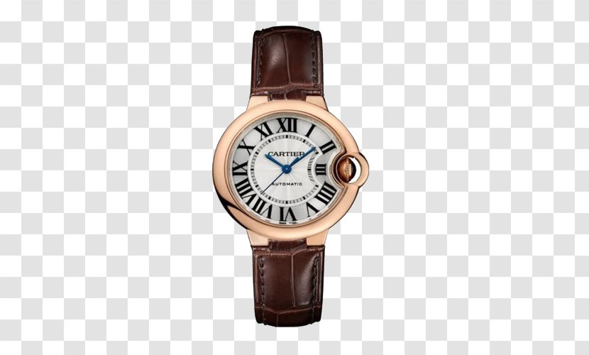 Watch Blue Gold Jewellery Movement - Cartier Ladies Automatic Mechanical Watches Transparent PNG