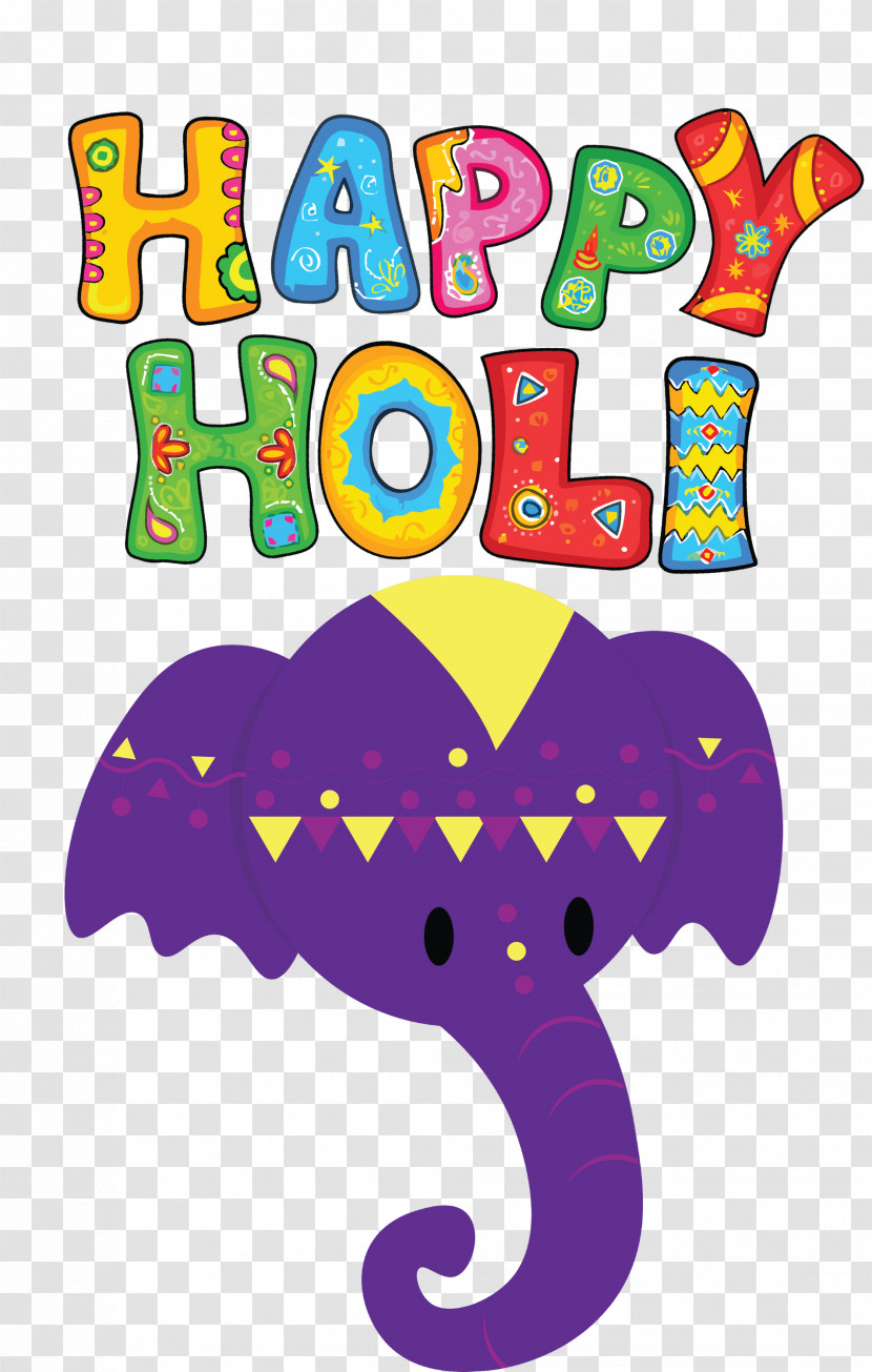 Happy Holi Transparent PNG