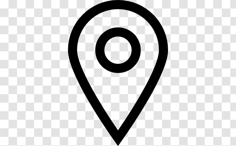 Icon Map - Black And White - Area Transparent PNG