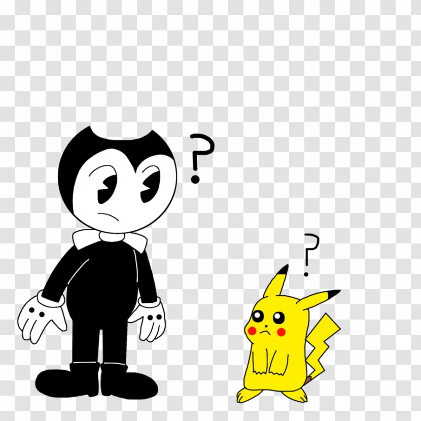 Bendy And The Ink Machine Pikachu Pokémon GO Trading Card Game - Cartoon Transparent PNG