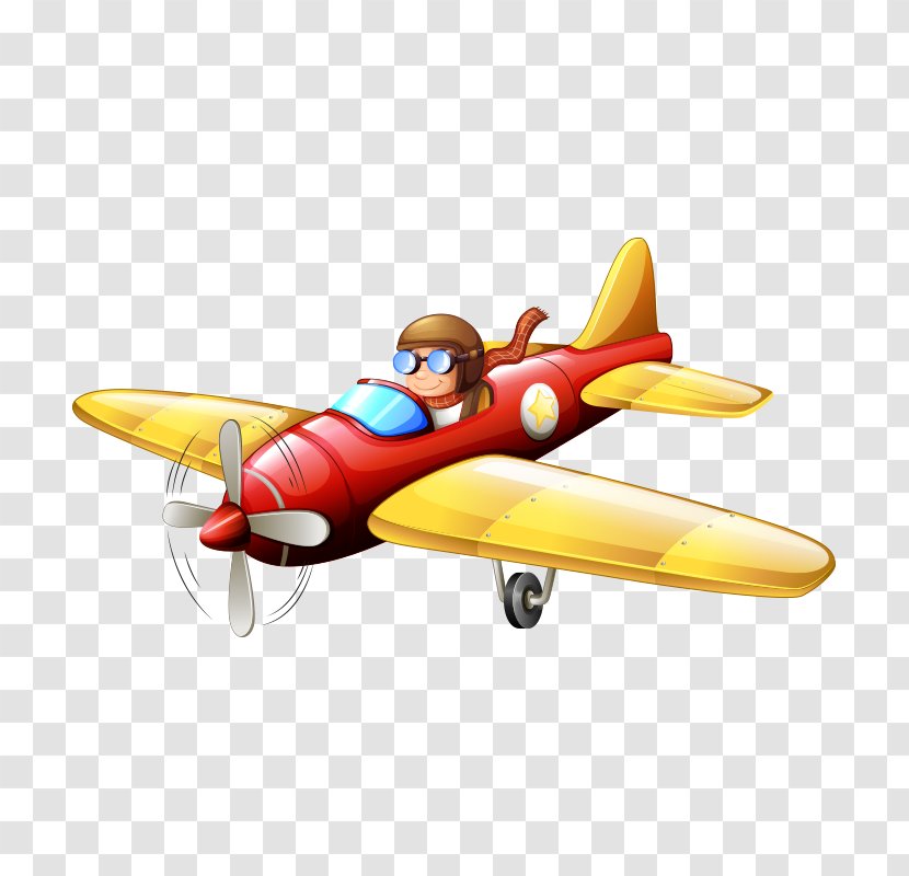 Airplane Aircraft Flight 0506147919 - Propeller Driven - Aircraft,Transportation,Cartoon Transparent PNG