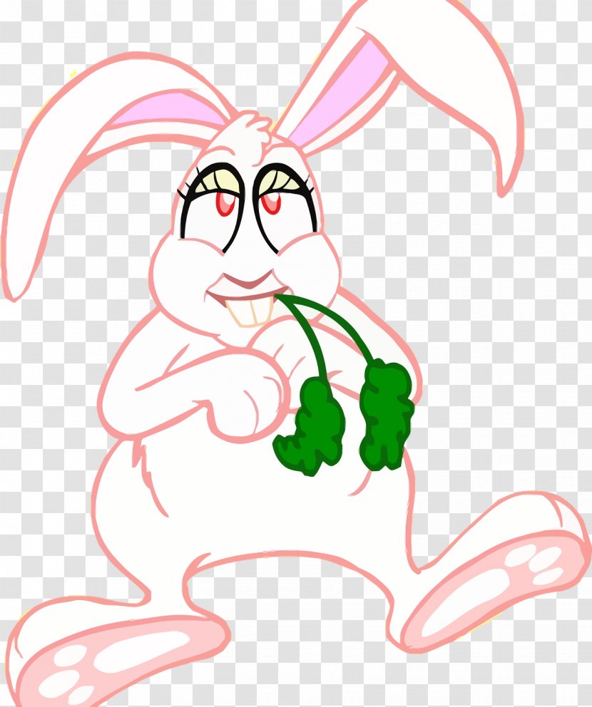 Easter Bunny Drawing Line Art Clip - Silhouette - Design Transparent PNG