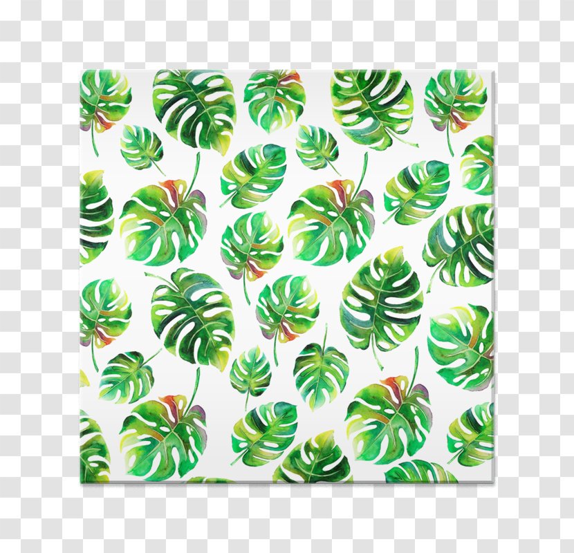 Printmaking Art Canvas Leaf - Flora - Posters Decorative Palm Leaves Transparent PNG