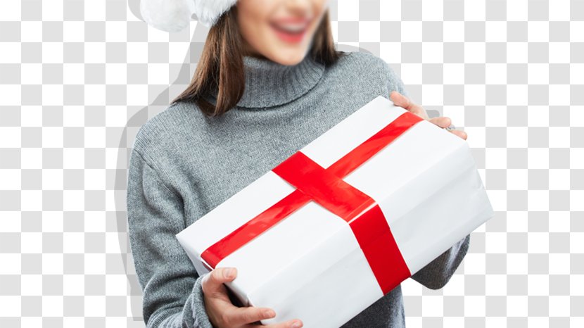 Santa Claus Christmas Hat Cap Woman - Gift - Women Gifts With Shadow Transparent PNG