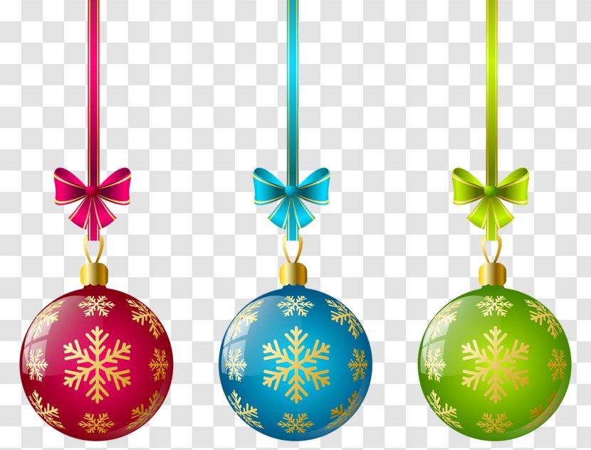 Christmas Ornament Decoration Tree Clip Art - Holiday - Ball Transparent PNG