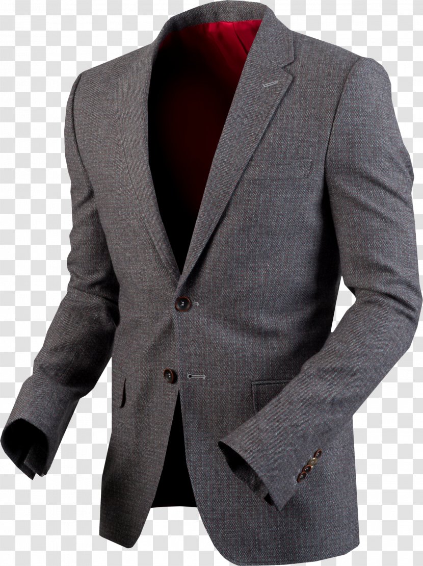 Blazer - Suit - Low Collar Transparent PNG