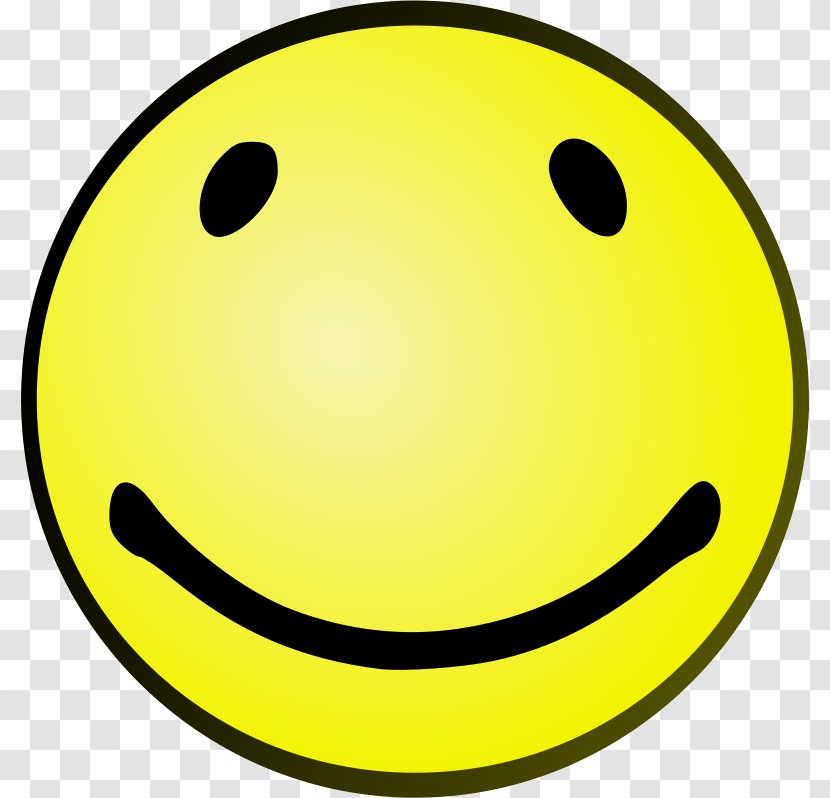 Smiley Emoticon Face Clip Art - Yellow - Smile Transparent PNG