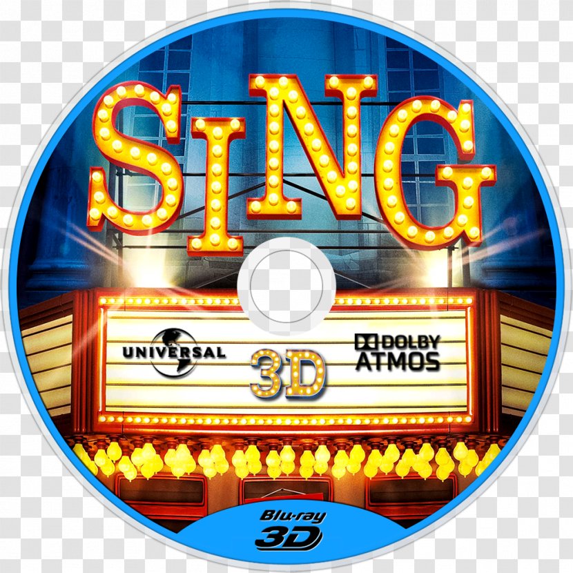 Sing 3D Film Illumination Cinema - Seth Macfarlane - Movie Transparent PNG