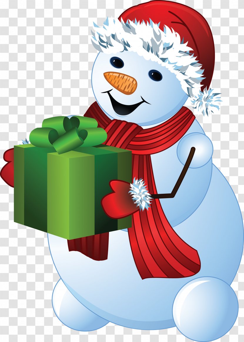 Santa Claus Christmas Snowman Transparent PNG