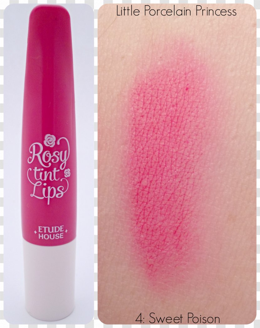 Lipstick Lip Gloss Magenta Transparent PNG