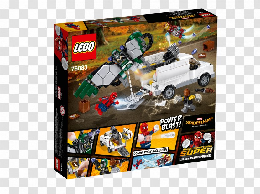 Lego Marvel Super Heroes Vulture Shocker Toy - Spiderman Transparent PNG