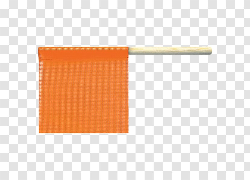 Paint Rollers Rectangle - Orange Flag Transparent PNG