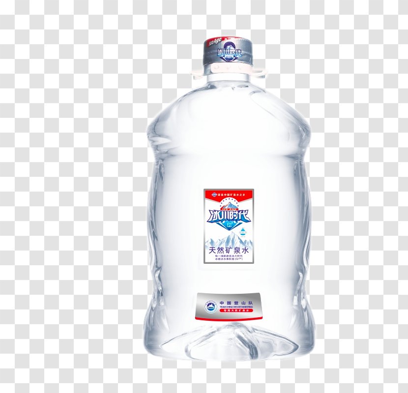 Mineral Water Ice Age - Bottle - Bottled Transparent PNG