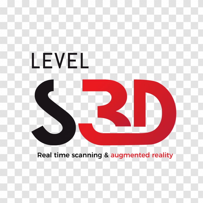 Logo Brand Product Design LEVELS3D Font - Text Messaging - Augmented Reality Transparent PNG