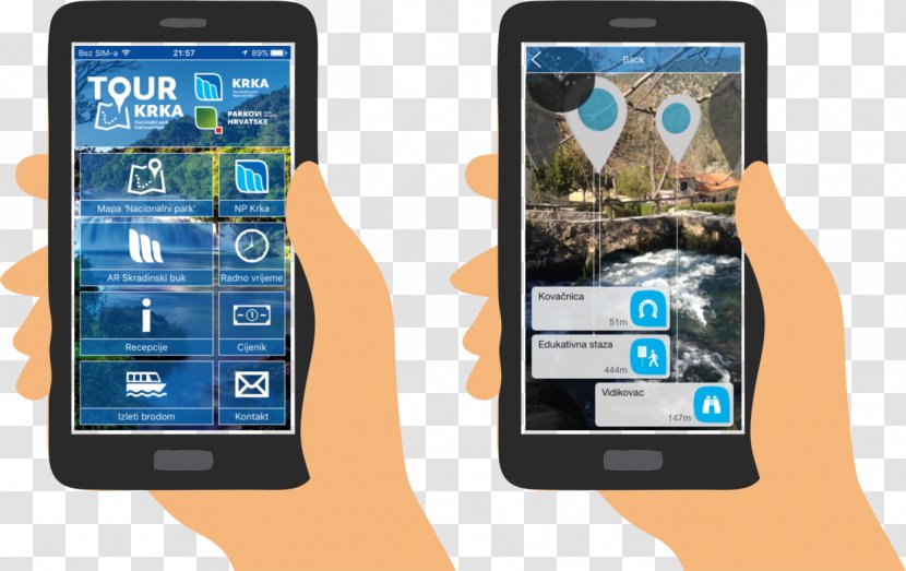 Krka Smartphone Šibenik Skradinski Buk - National Park Transparent PNG