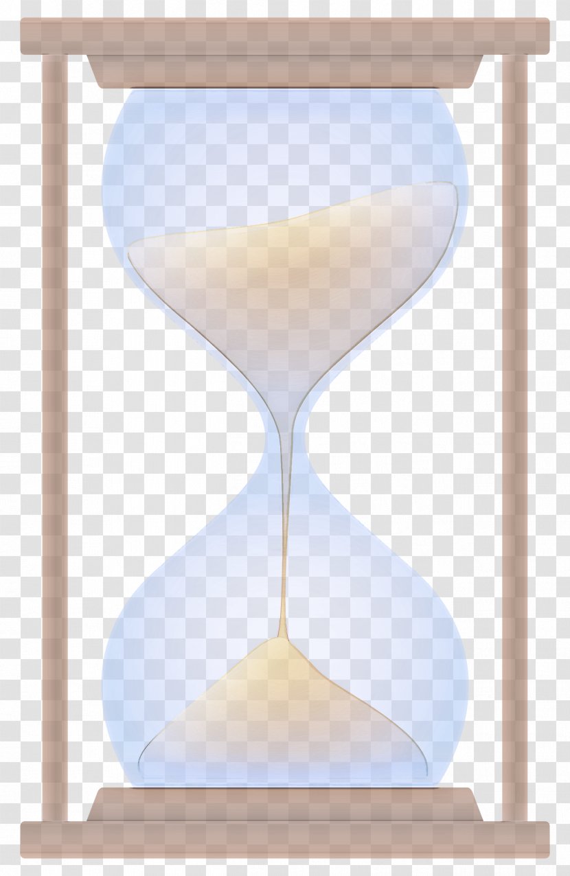 Hourglass Table Furniture Measuring Instrument Glass Transparent PNG