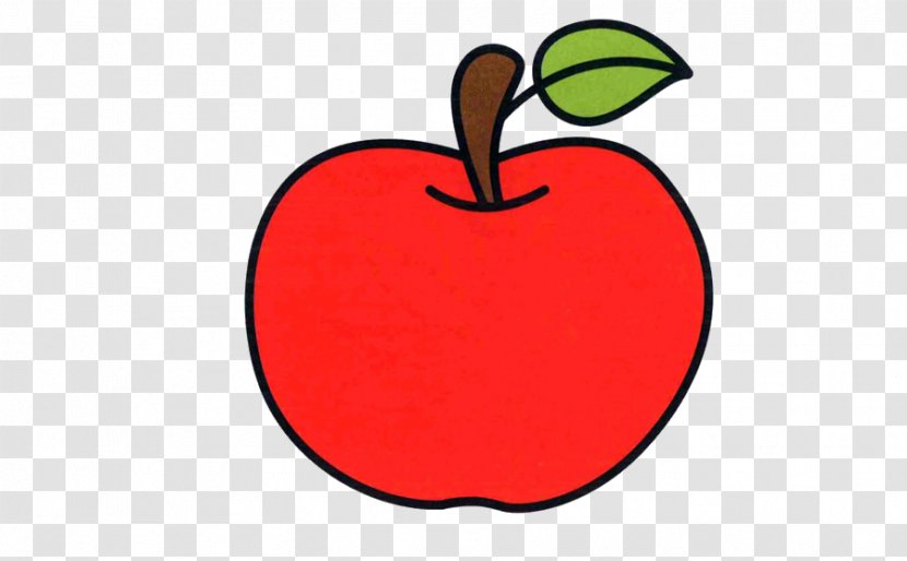 Apple Area Love Clip Art - Painted Red Apples Transparent PNG