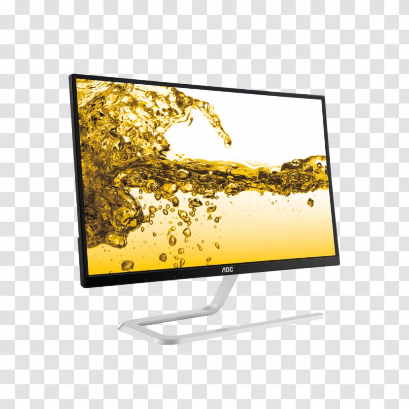 Computer Monitors IPS Panel AOC International Liquid-crystal Display E-75SWQE - Lcd Tv Transparent PNG