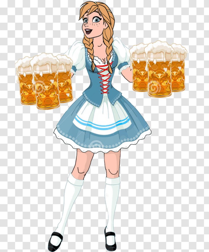 Oktoberfest Beer Cartoon Transparent PNG