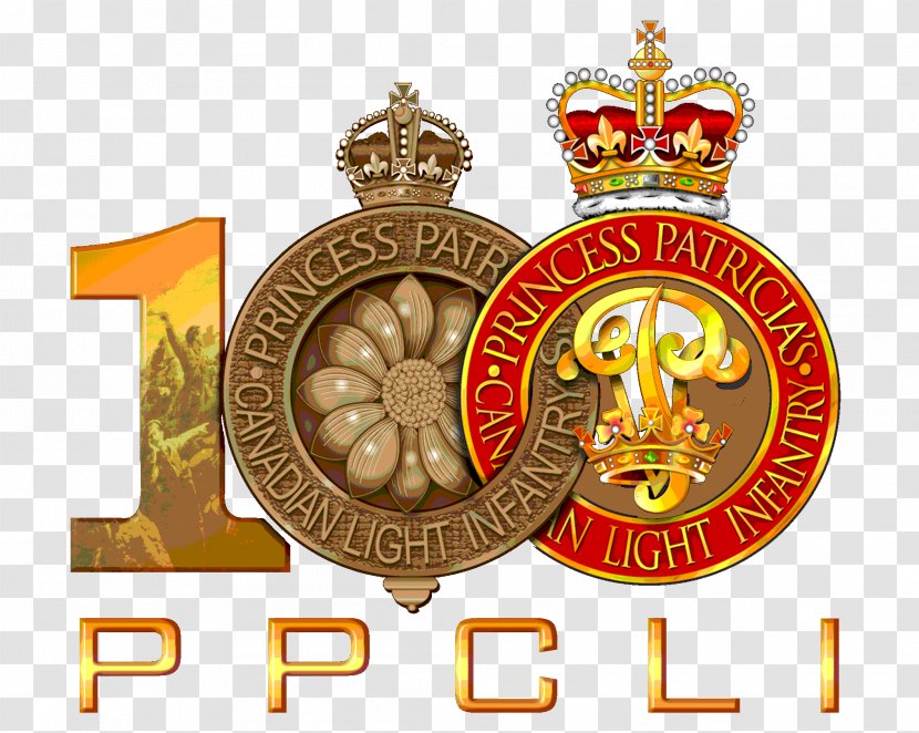 Princess Patricia's Canadian Light Infantry Canada Regiment Battalion - Gold Transparent PNG