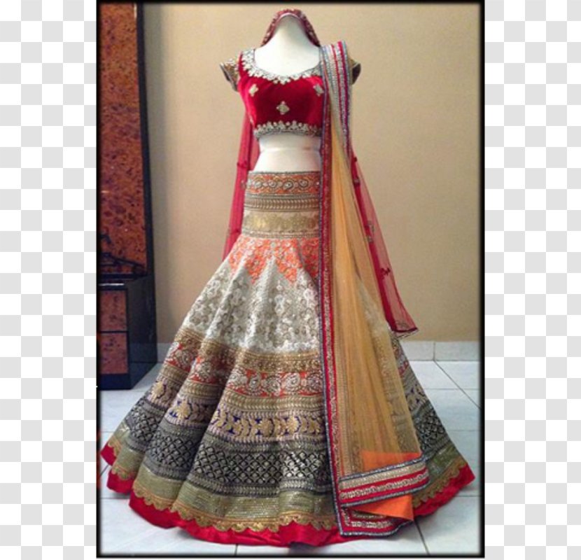 Lehenga Gagra Choli Bride Dupatta - Wedding Transparent PNG