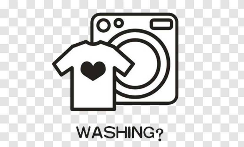 Washing Machine Logo Icon - Heart - Water Mark Transparent PNG