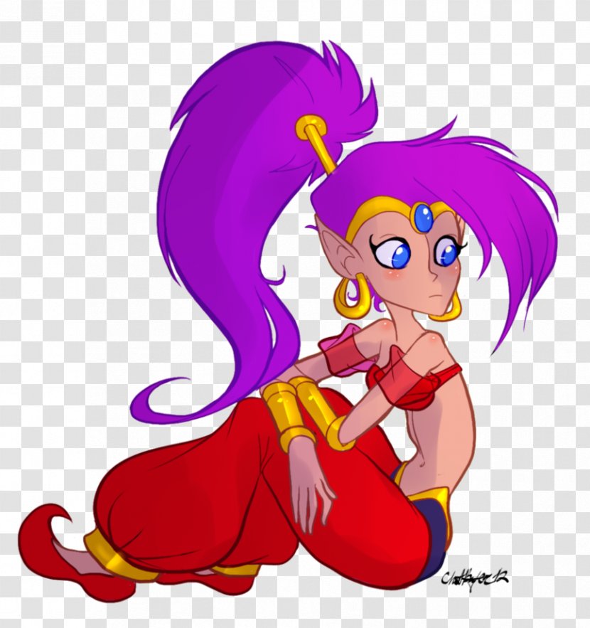 Shantae Fairy Genie Jinn - Silhouette Transparent PNG